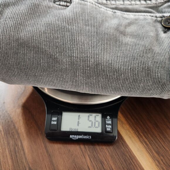 Eddie Bauer Womens Y2K Gray Corduroy Boot Cut Pants Size 16 Winter Fall Cozy - Picture 8 of 8